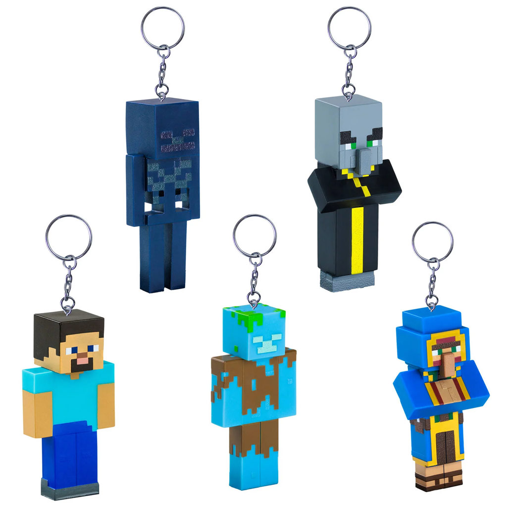 Minecraft – brelok niespodzianka (figurka), różne wzory - 1 szt. zdjęcie 5