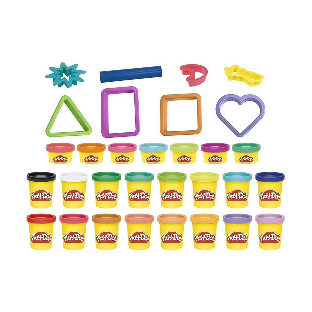 Play-Doh: Zestaw z 23 słoiczkami ciastoliny i innymi akcesoriami - Hasbro zdjęcie 2