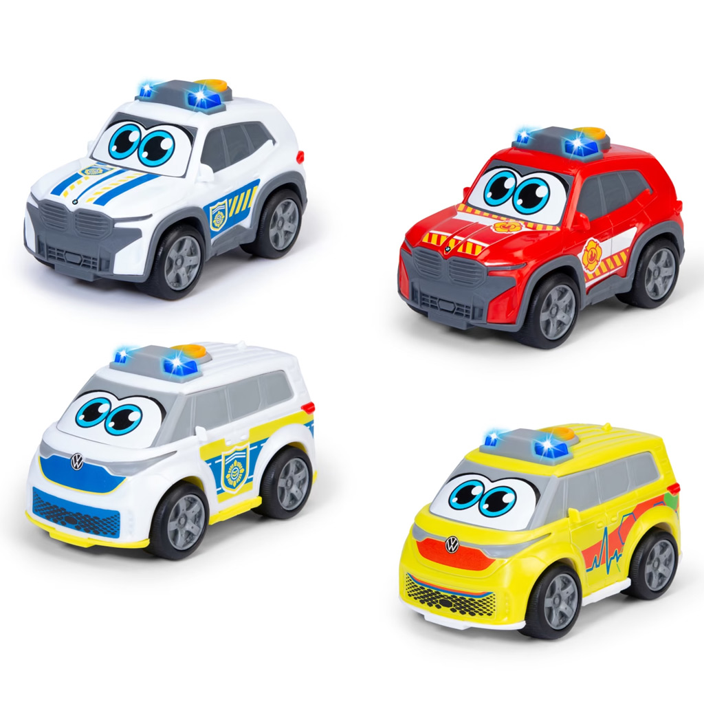 ABC Emergency Team samochód zabawkowy z dźwiękiem i światłem, różne rodzaje, 1 szt. - Dickie Toys zdjęcie 2