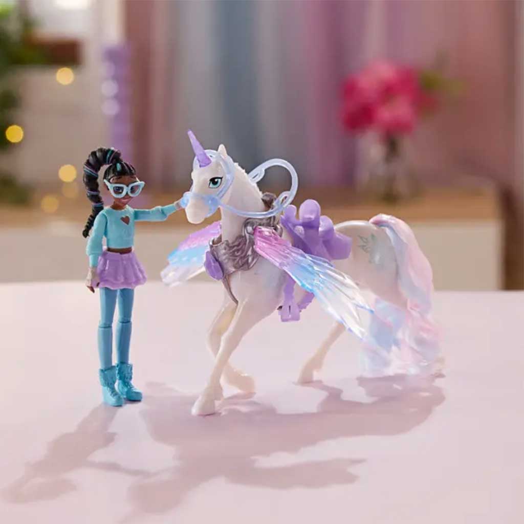 Akademia jednorożców: Magiczne skrzydła - zestaw Layla i Glacier - Spin Master zdjęcie 2