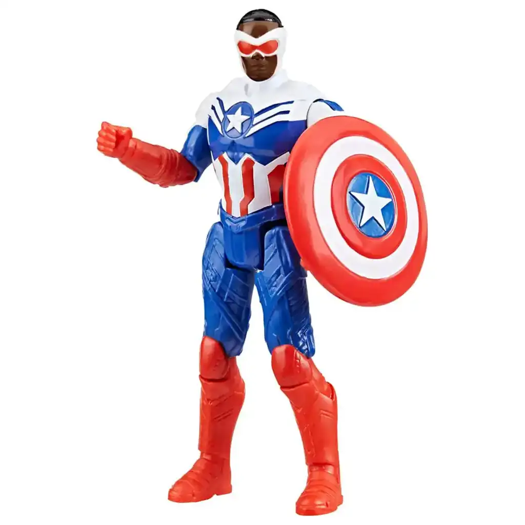 Avengers: figura Kapitana Ameryki 10cm (wygląd Sam Wilson x Sokół) - Hasbro zdjęcie 2