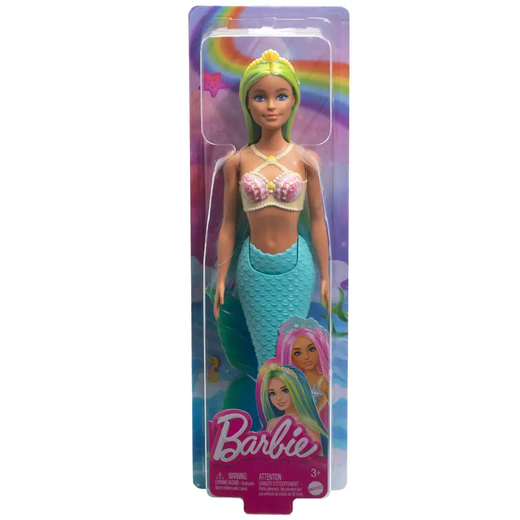 Barbie Dreamtopia: Syrenka z niebieskimi włosami i ogonem - Mattel zdjęcie 5