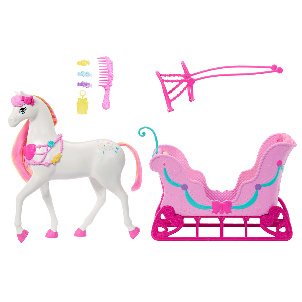 Barbie Dziadek do Orzechów - Zestaw Sanek z Konikiem - Mattel zdjęcie 6