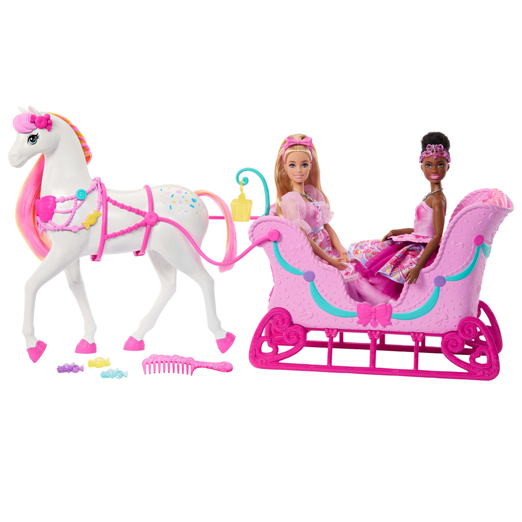 Barbie Dziadek do Orzechów - Zestaw Sanek z Konikiem - Mattel zdjęcie 1