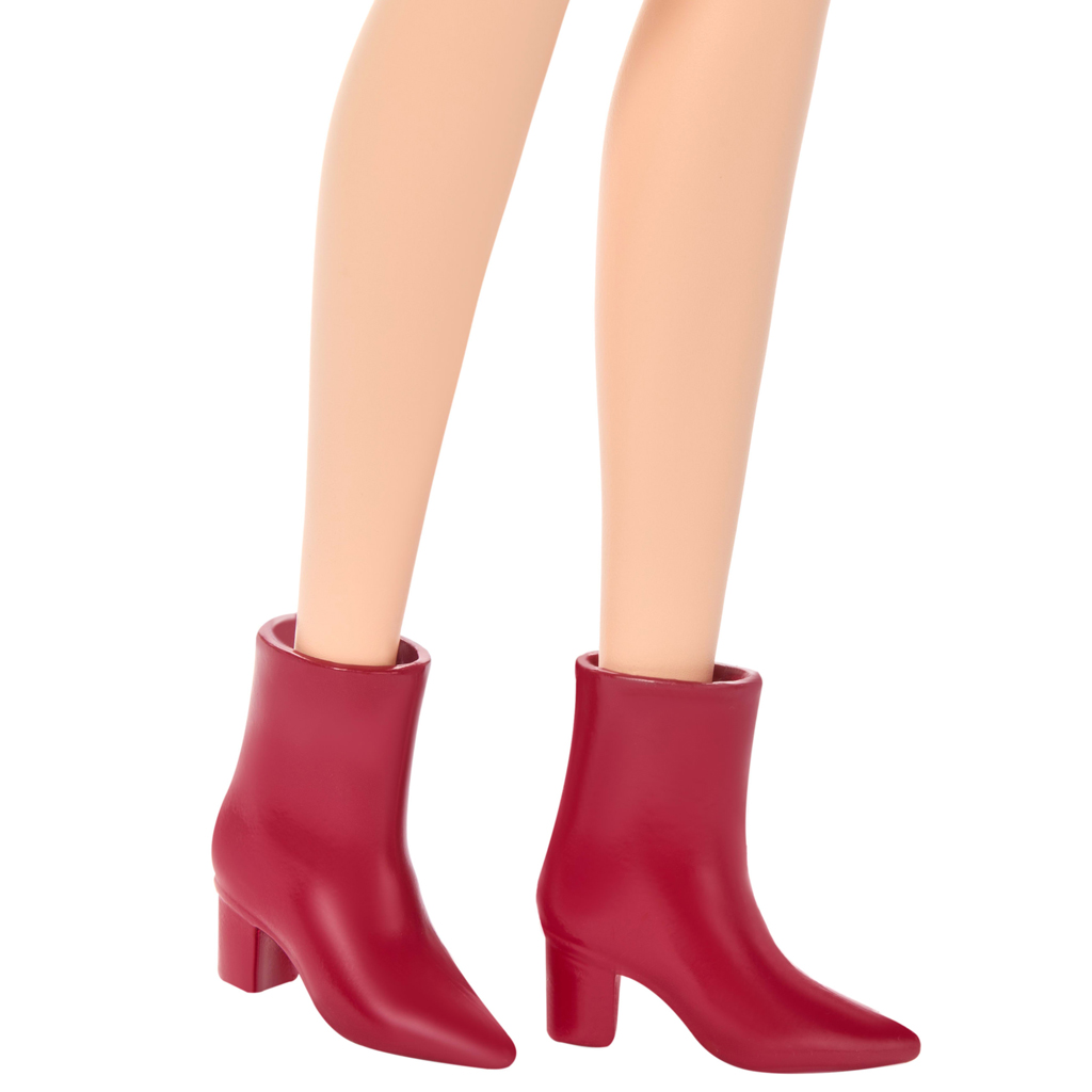 Barbie: Fashionista Przyjaciółki stylowa lalka modowa w leopardskim ubraniu – Mattel zdjęcie 4
