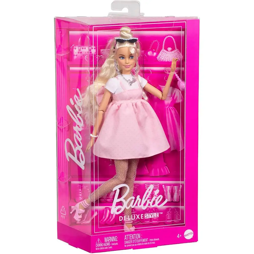 Barbie: Modne przyjaciółki - Blond lalka - Mattel zdjęcie 1