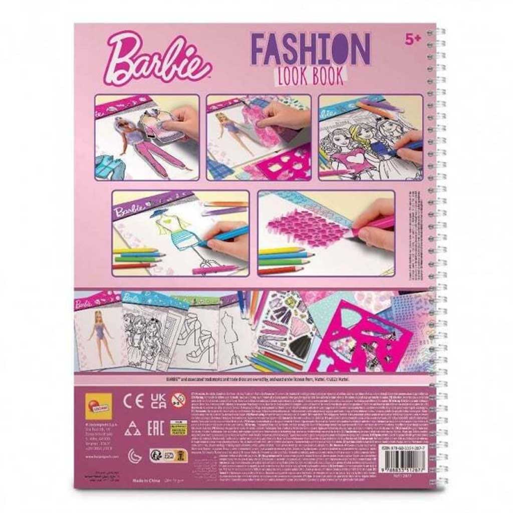 Barbie Projektant Mody Notatnik - Lisciani zdjęcie 2