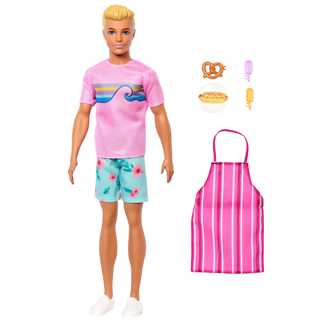 Barbie Tajemnice: Plażowi Detektywi - Ken z akcesoriami - Mattel zdjęcie 2