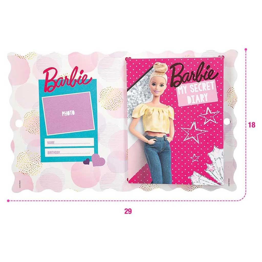 Barbie: Tajny dziennik z kłódką - Lisciani zdjęcie 2