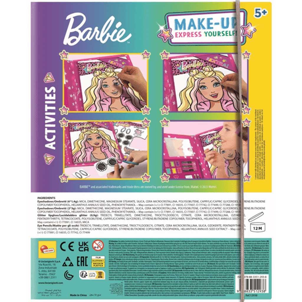 Barbie Zeszyt do makijażu - Lisciani zdjęcie 2