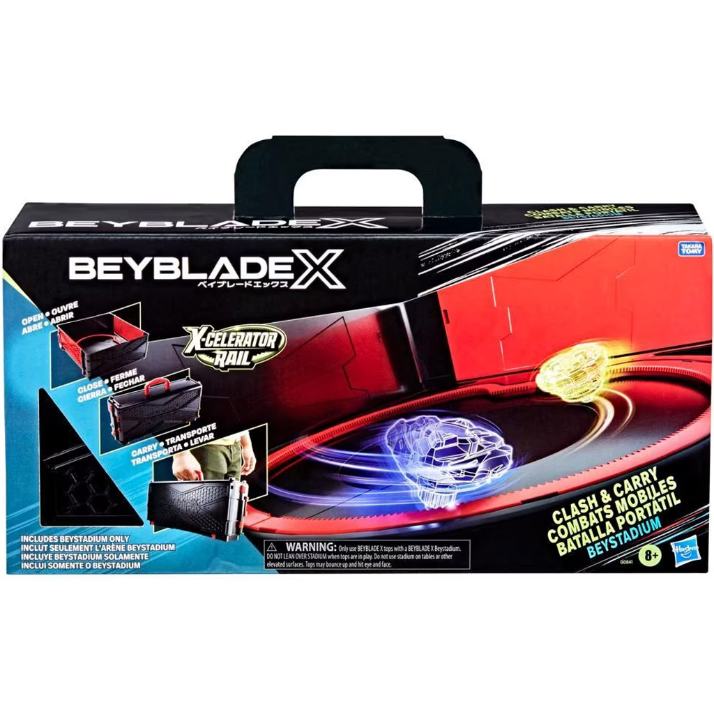 Beyblade X: Beystadium Clash & Carry przenośna arena walki – Hasbro zdjęcie 2