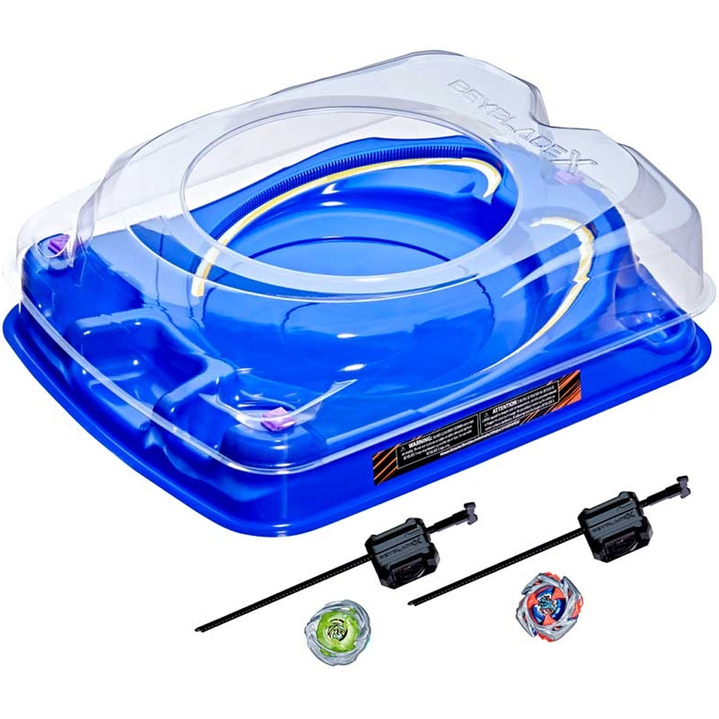 Beyblade X Drop Attack Battle arena zestaw zabawek 2 sztuki z wirnikami - Hasbro zdjęcie 2