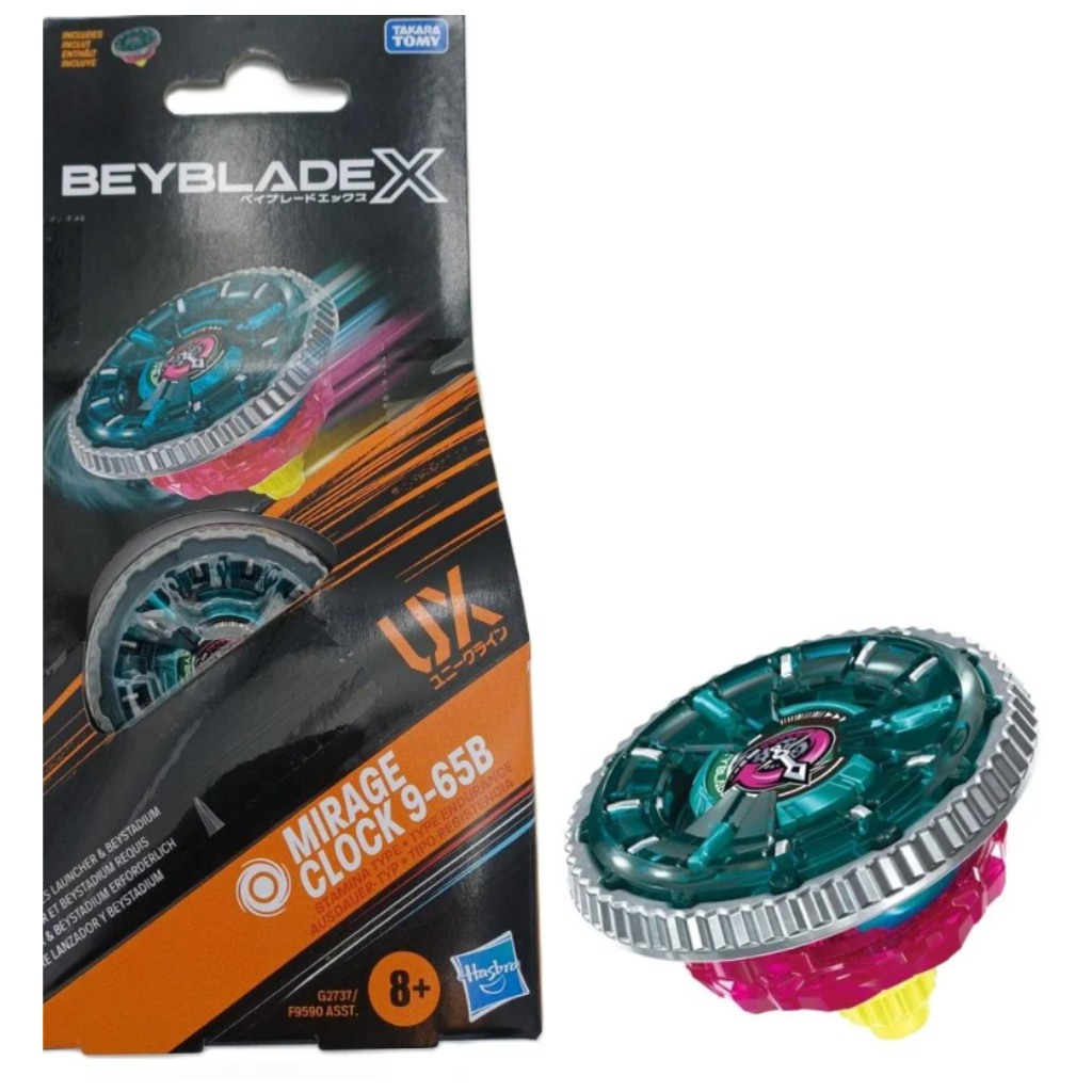 Beyblade X UX Mirage Clock 9-65B bączek - Hasbro zdjęcie 1