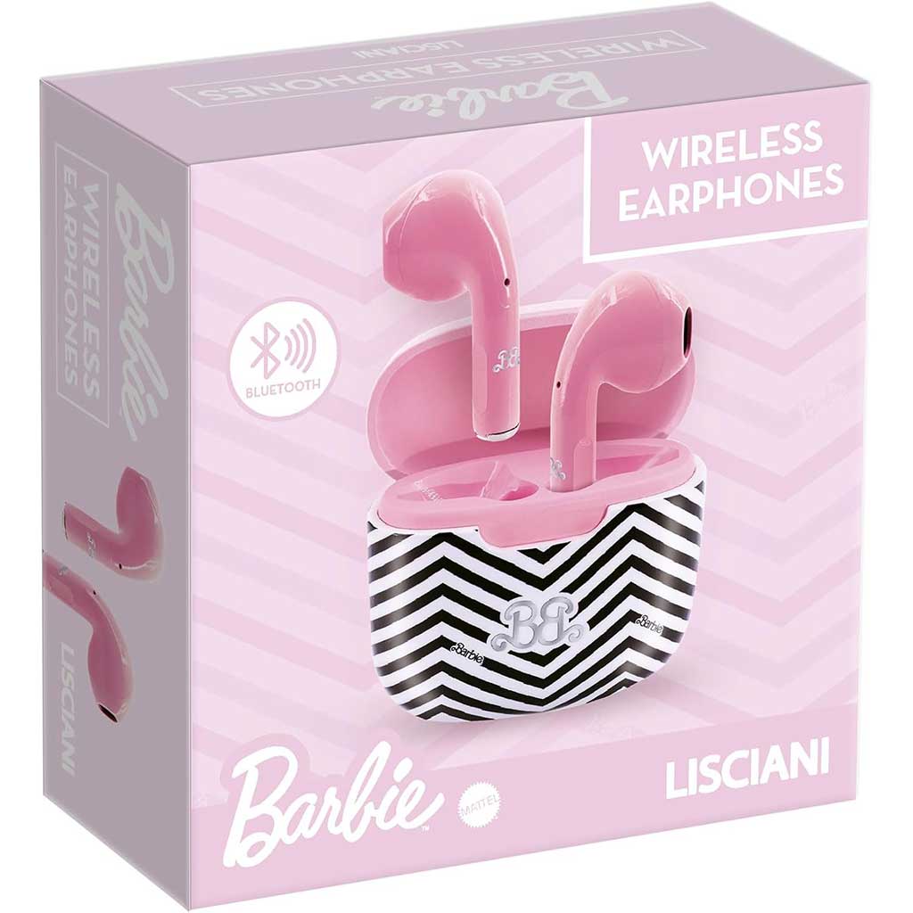 Bezprzewodowe różowe słuchawki Bluetooth Barbie - Lisciani zdjęcie 1