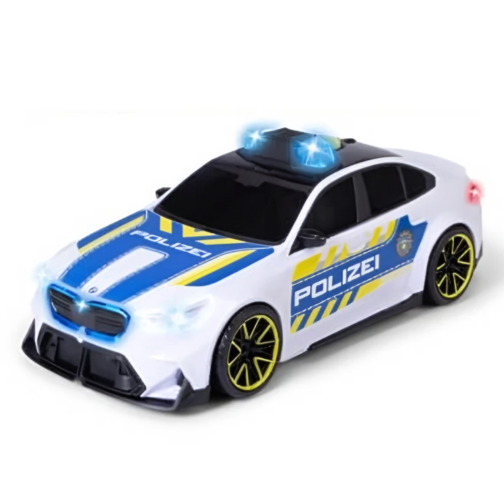BMW M5 Policyjny samochód z światłem i dźwiękiem 25cm - Dickie Toys zdjęcie 2