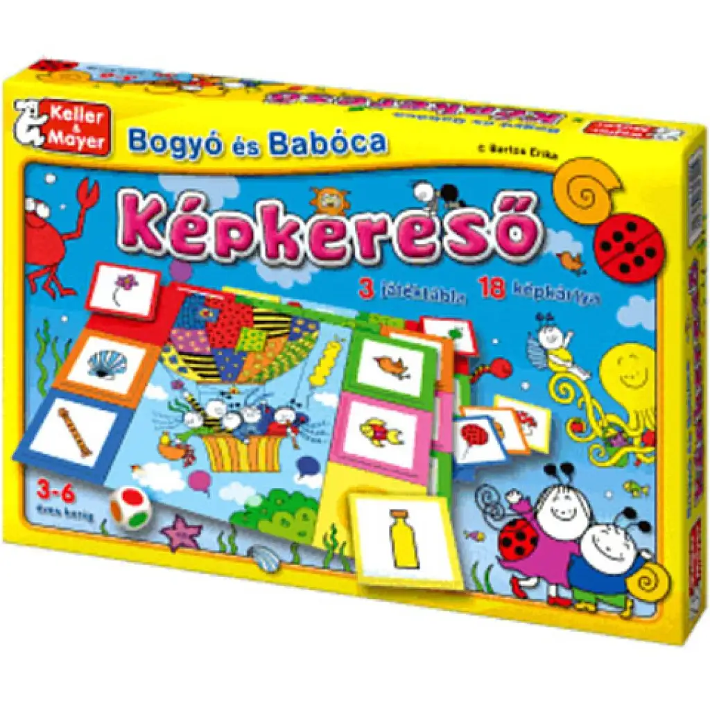 Bączek i Bobek gra planszowa z obrazkami zdjęcie 1