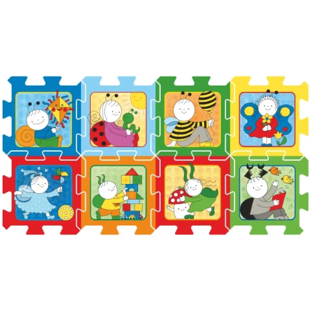 Bączek i Bąbelek piankowe puzzle zdjęcie 3