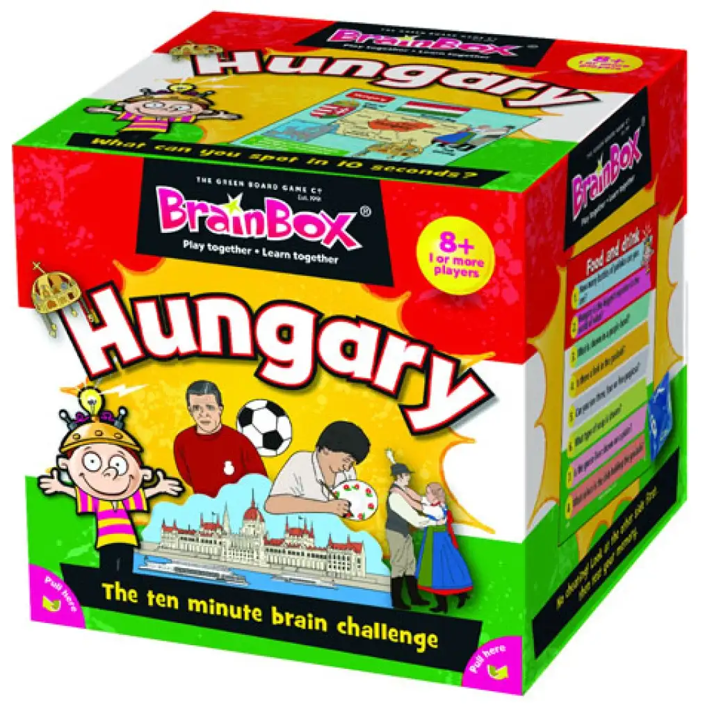 Brainbox: Węgry gra planszowa zdjęcie 1
