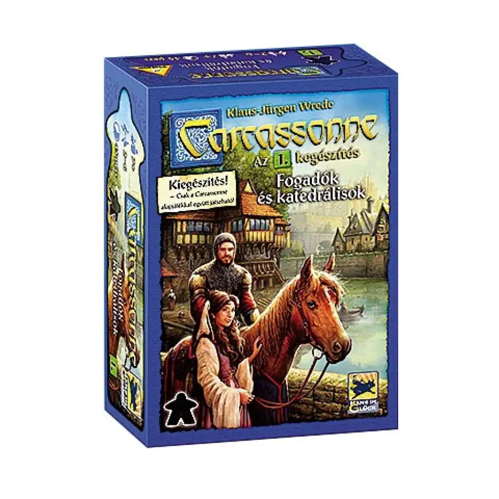 Carcassonne Gospody i katedry gra planszowa dodatek - Piatnik zdjęcie 1