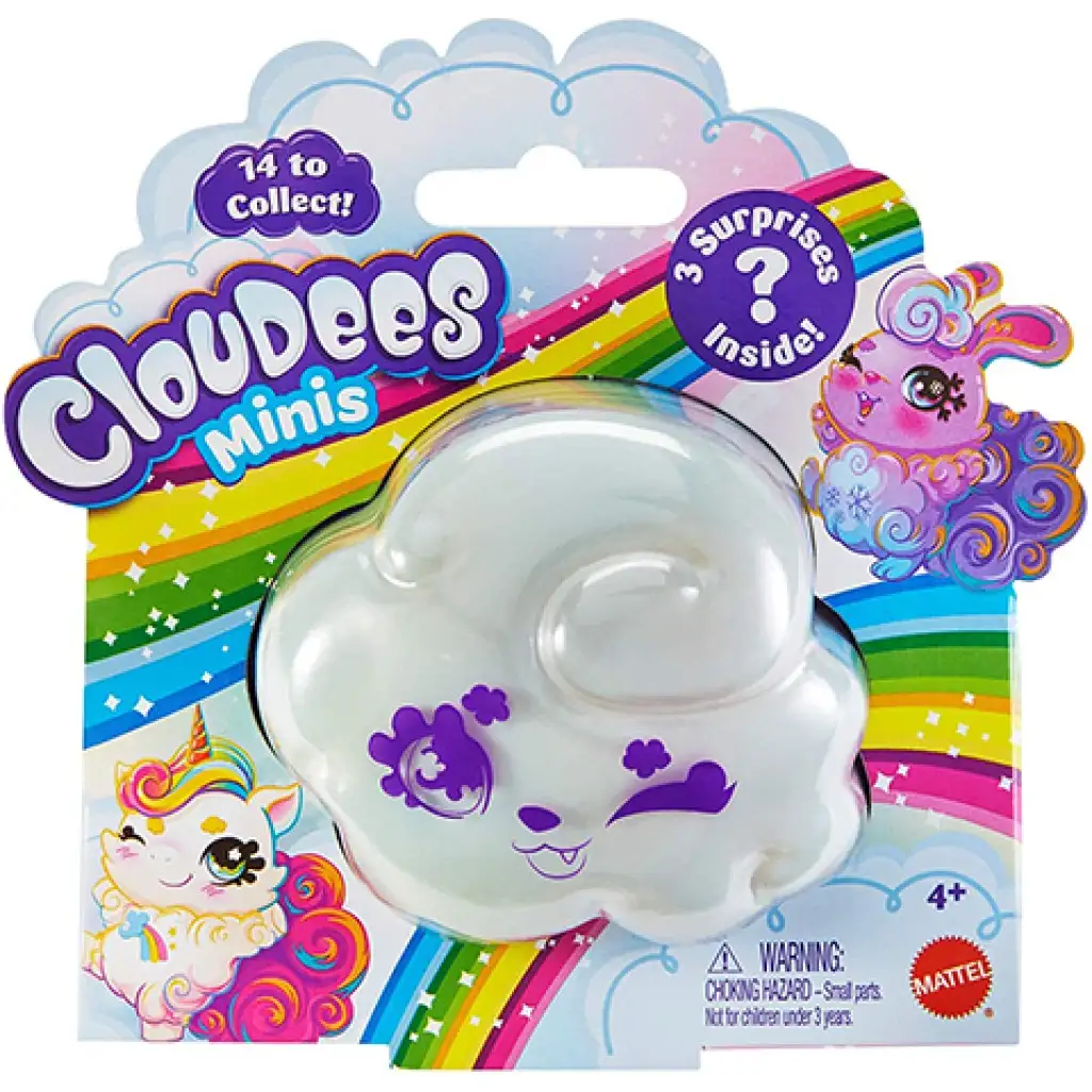 Cloudees: Mini zwierzątka przyjaciele chmur - Mattel zdjęcie 1
