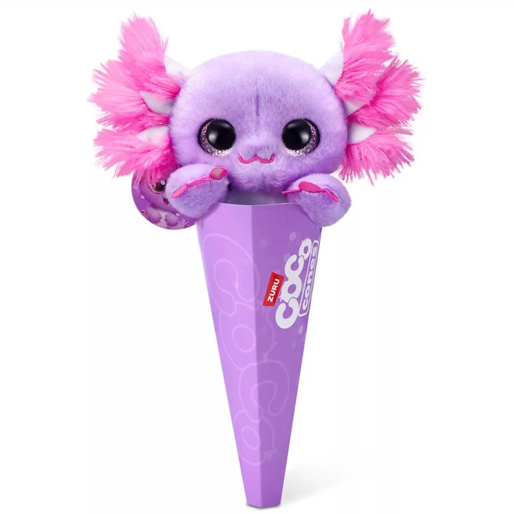 Coco Cones Originals Pebbles axolotl pluszak 1. seria - Zuru zdjęcie 1