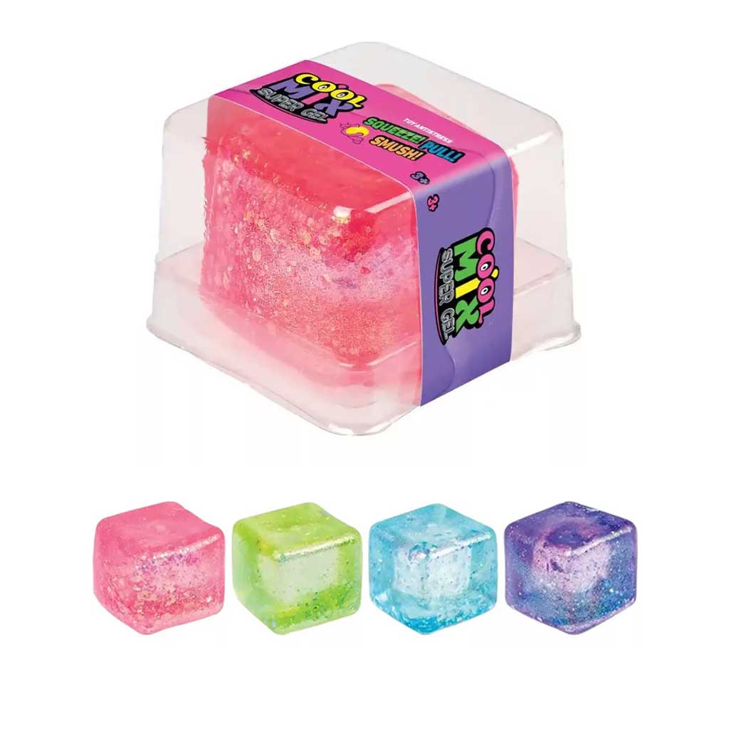 Cool Mix Super żelowy kostka 5cm stresu zabawka do rozładowania 1szt zdjęcie 1
