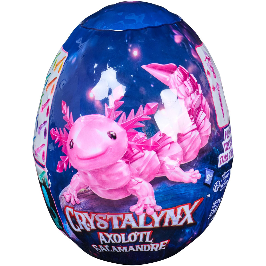 CrystaLynx: Zbieralny Axolotl niespodzianka jajko - Spin Master zdjęcie 1