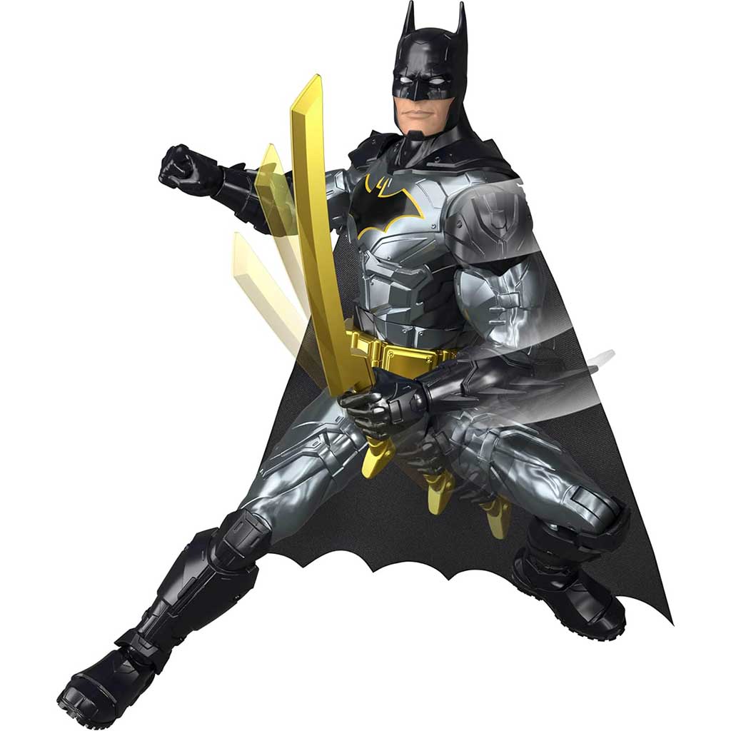 DC Deluxe Batman figurka akcji z dźwiękiem 30 cm - Mattel zdjęcie 4