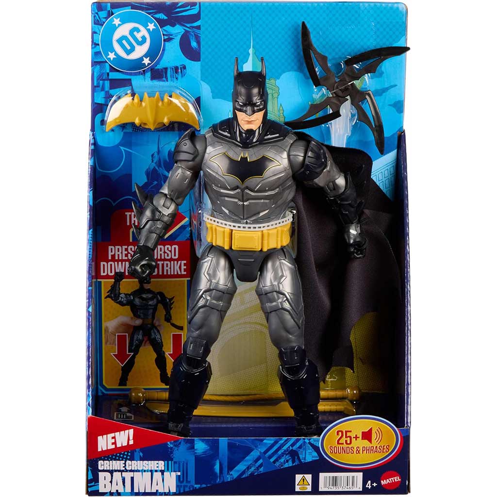 DC Deluxe Batman figurka akcji z dźwiękiem 30 cm - Mattel zdjęcie 1