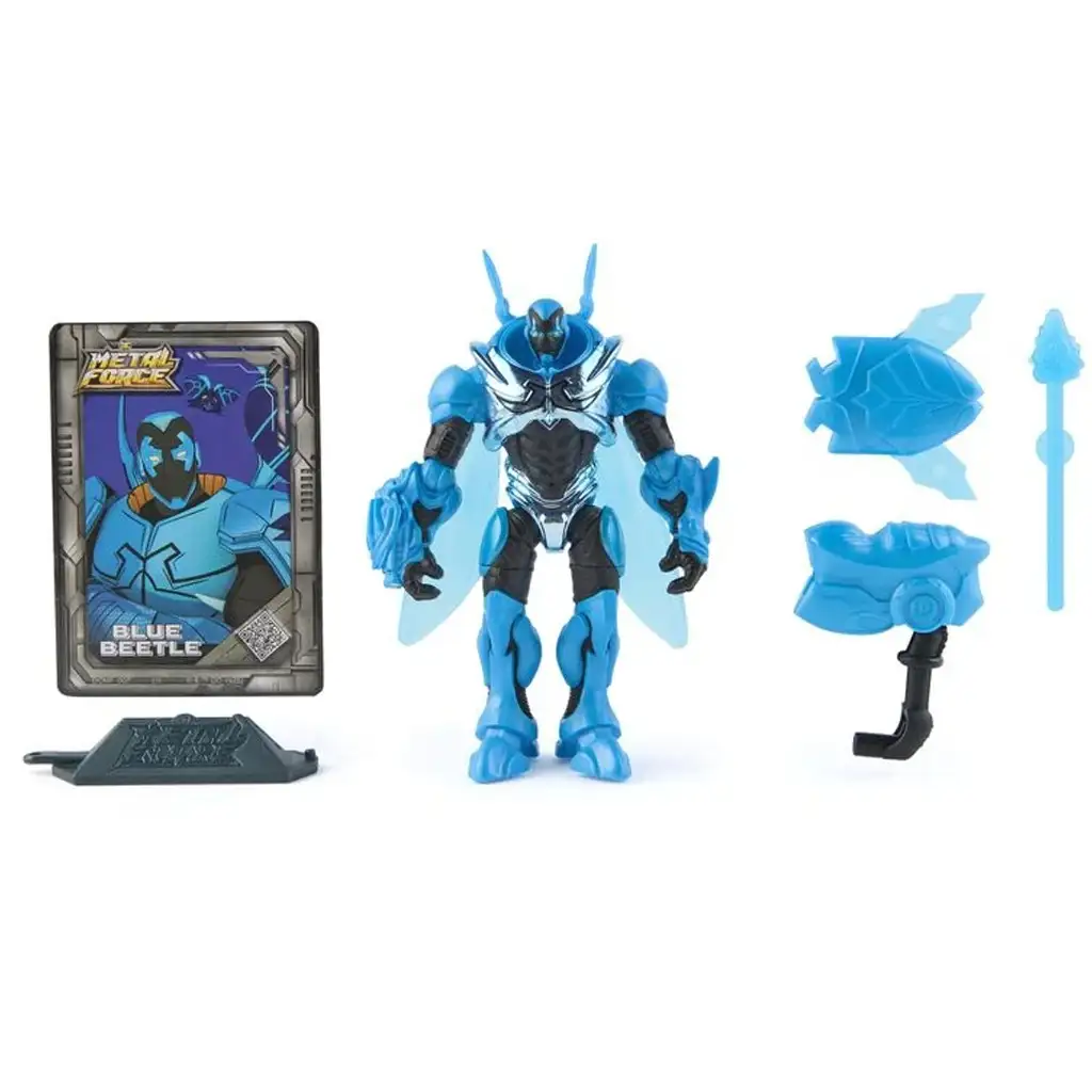 DC Metal Force Niebieski Żuk figura z akcesoriami - Spin Master zdjęcie 4