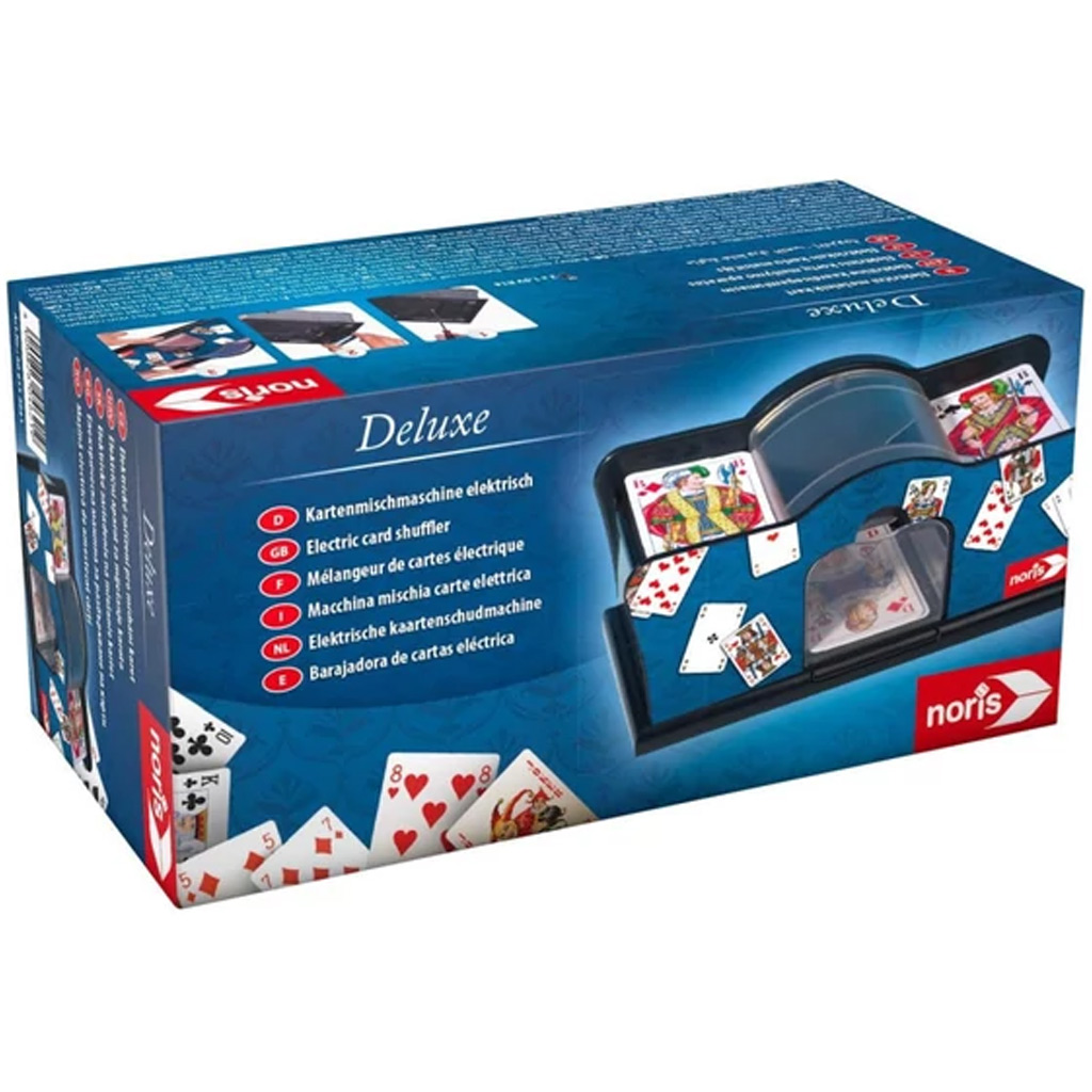 Deluxe Akumulatorowa automatyczna maszyna do tasowania kart - Noris zdjęcie 1