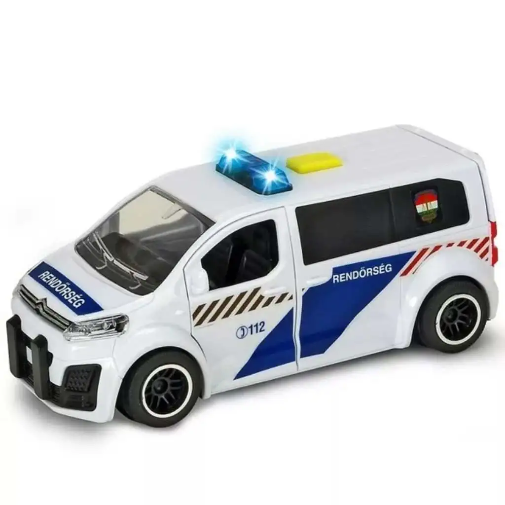 Dickie SOS seria: Citroen SpaceTourer radiowóz z fotoradarem - Simba toys zdjęcie 2