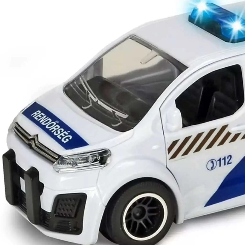 Dickie SOS seria: Citroen SpaceTourer radiowóz z fotoradarem - Simba toys zdjęcie 3