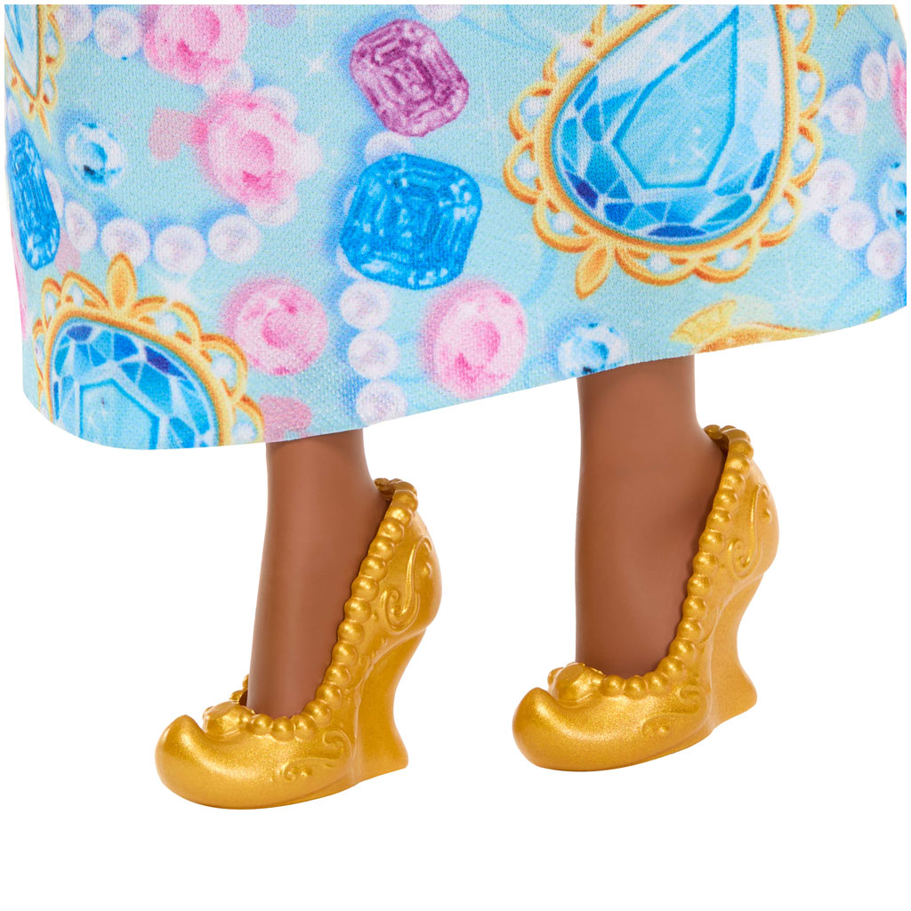 Disney Księżniczki - Csupaszív Niespodzianka Lalka - Jasmine - Mattel zdjęcie 5