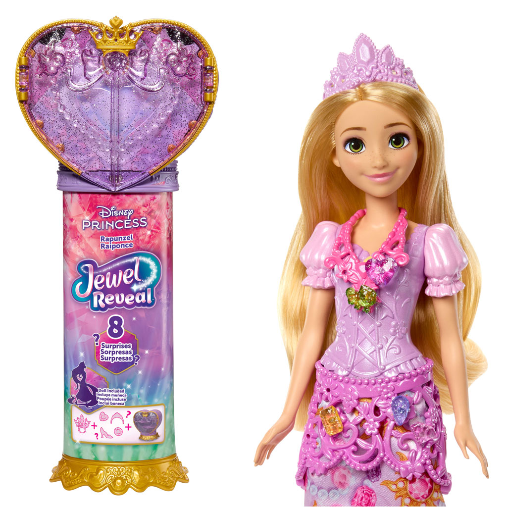 Disney Księżniczki - Czuły Zaskakujący Bobas - Roszpunka - Mattel zdjęcie 2