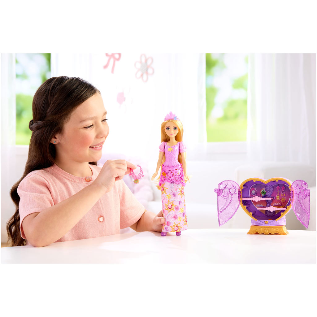 Disney Księżniczki - Czuły Zaskakujący Bobas - Roszpunka - Mattel zdjęcie 3