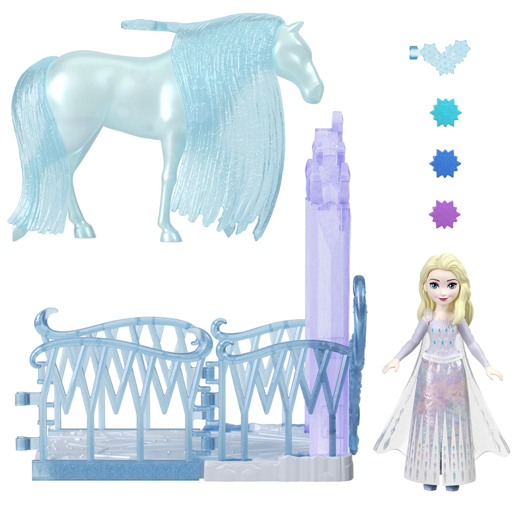 Disney Księżniczki: Kraina Lodu 2 mini Zamek Elzy - Mattel zdjęcie 3