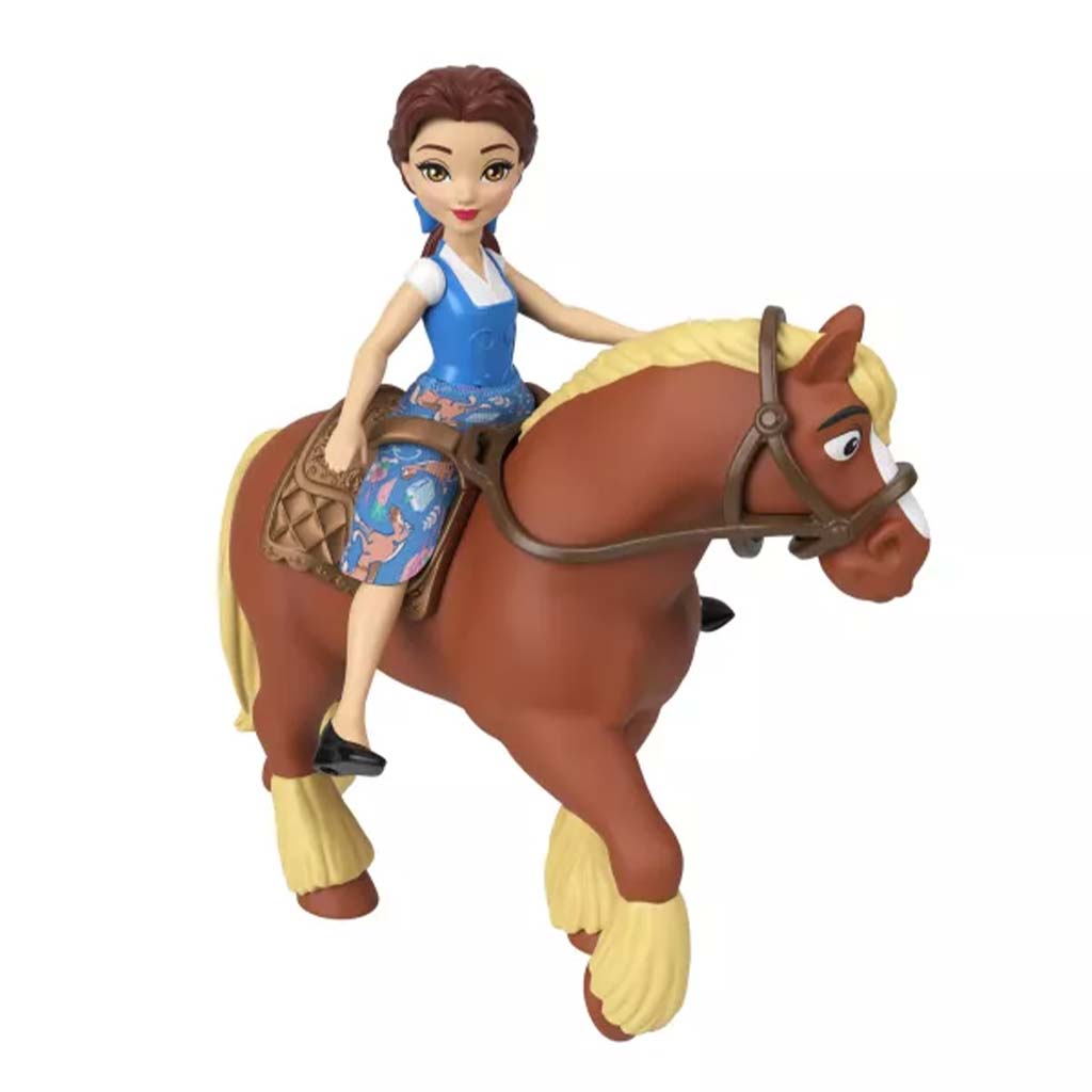 Disney Księżniczki: Mini Belle księżniczka królewska stajnia - Mattel zdjęcie 2