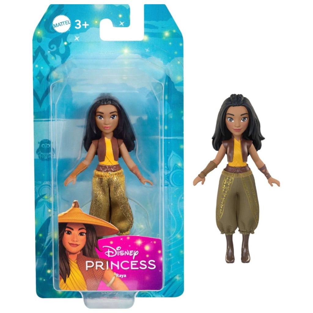 Disney Księżniczki: Raya mini księżniczka lalka - Mattel zdjęcie 1
