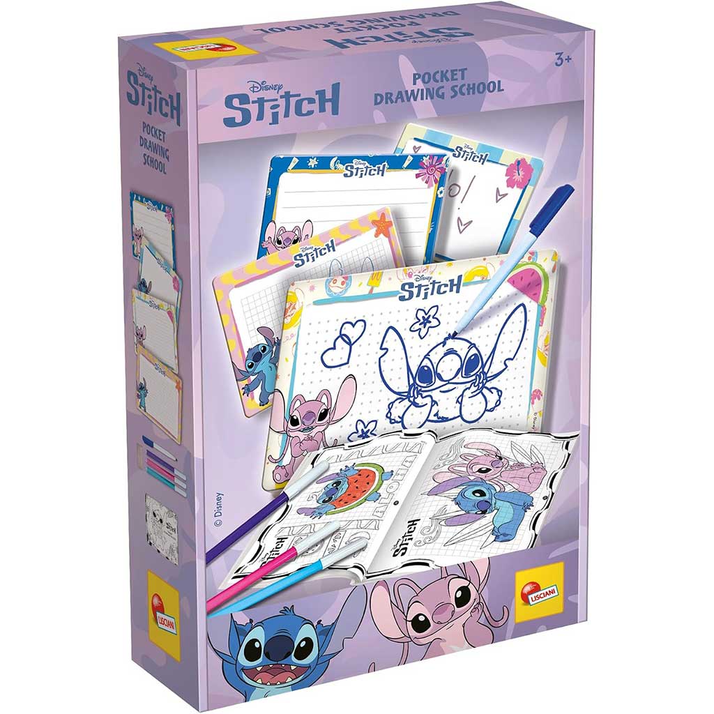 Disney Stitch Mały zestaw do rysowania - Lisciani zdjęcie 1