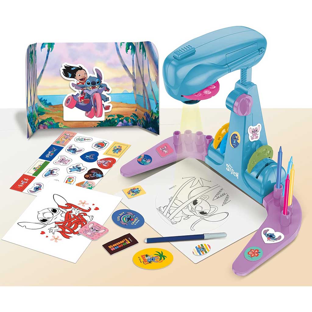Disney Stitch Projektorowy zestaw do kolorowania - Lisciani zdjęcie 2