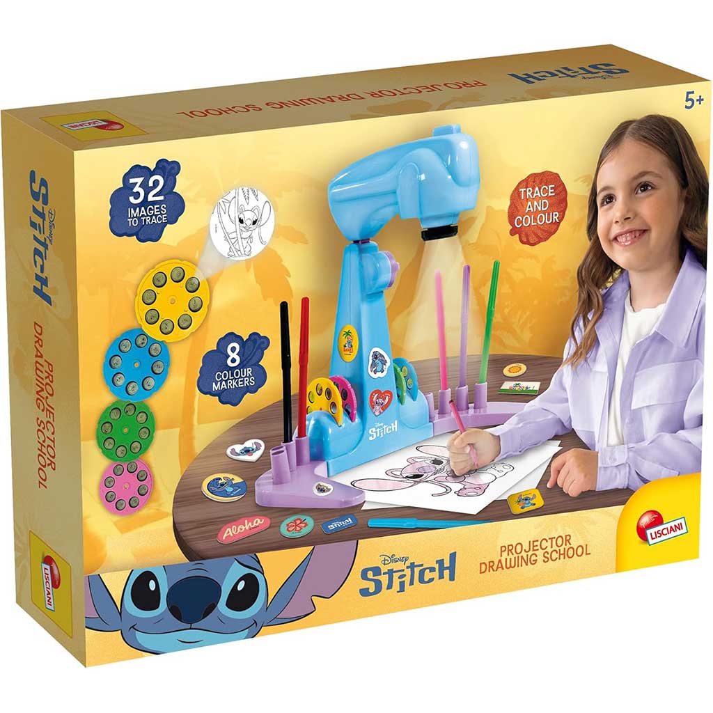 Disney Stitch Projektorowy zestaw do kolorowania - Lisciani zdjęcie 1