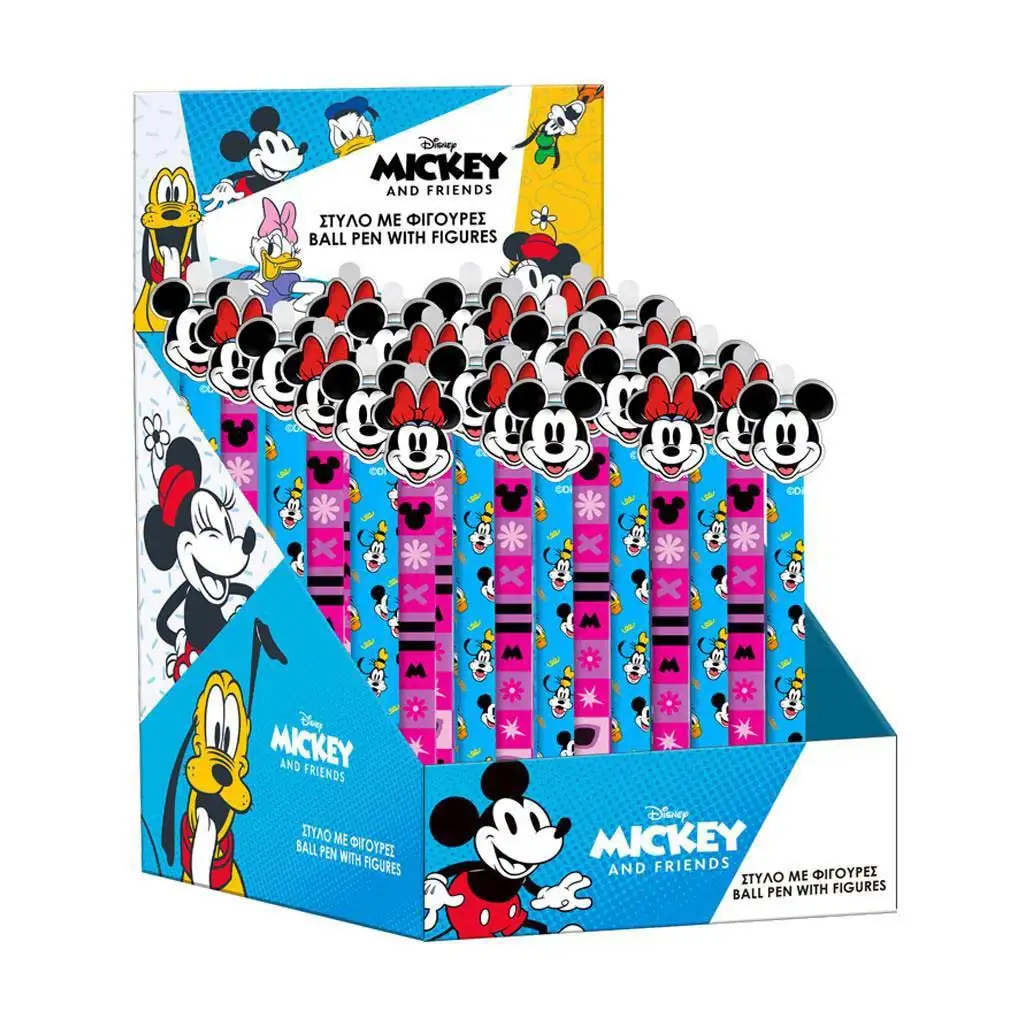 Długopis Mickey Mouse lub Minnie Mouse 1szt zdjęcie 1