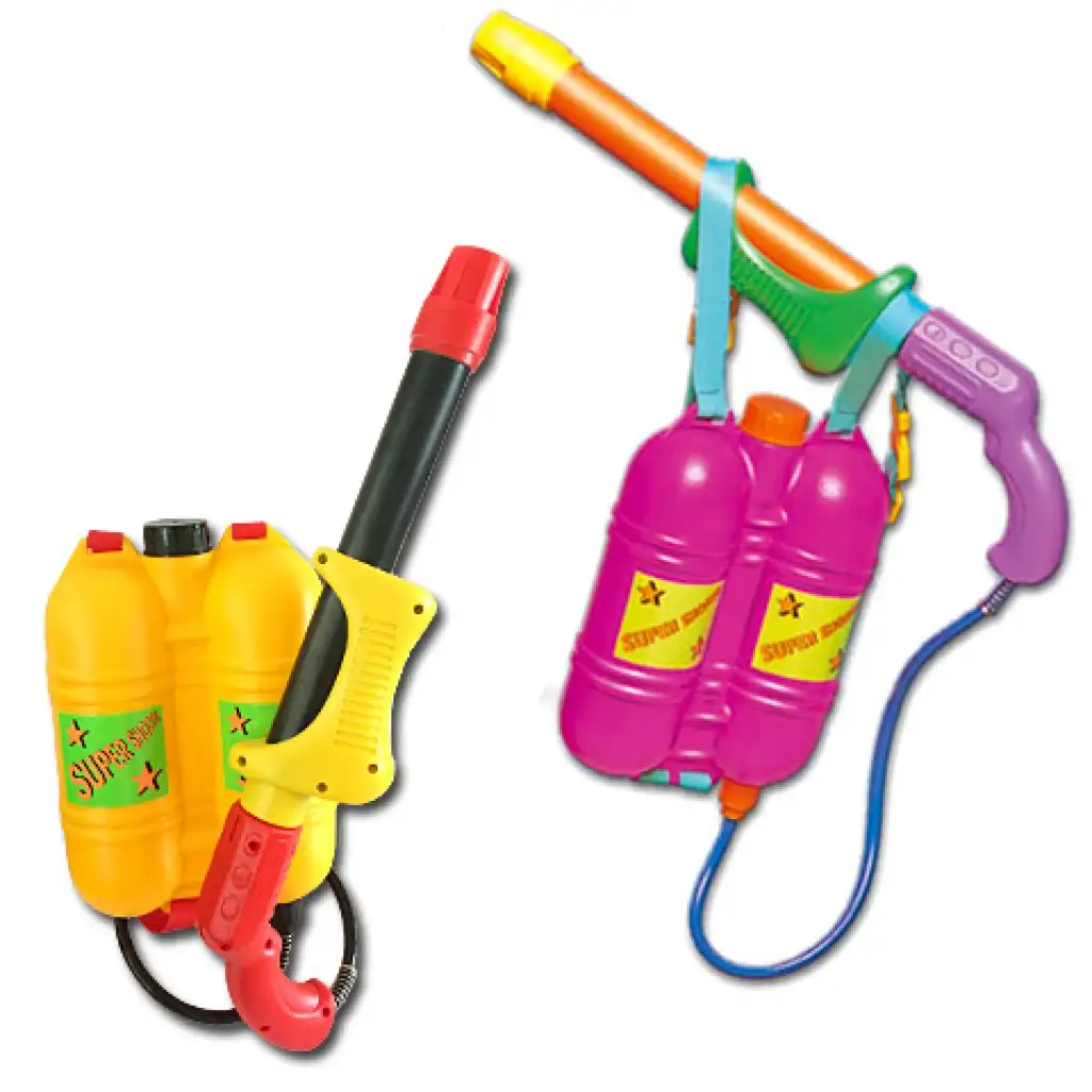 Dwukomorowy pistolet na wodę - D-Toys zdjęcie 1