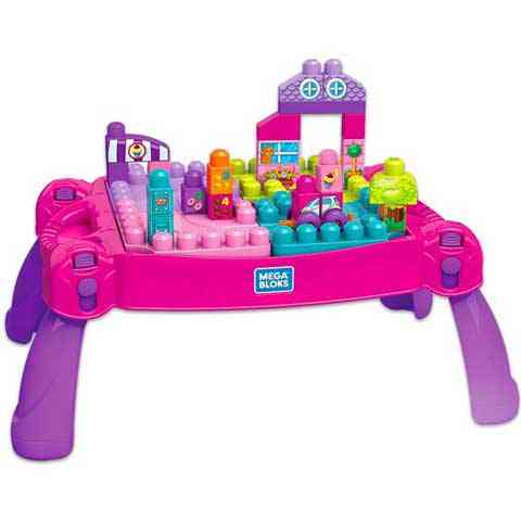 Dziewczęcy stół do budowania - Mega Bloks zdjęcie 2