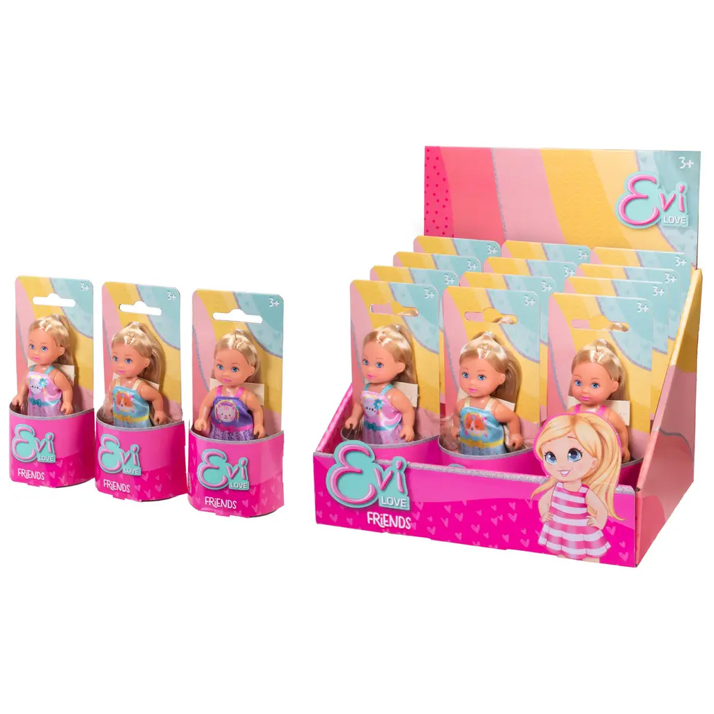 Evi Love: Przyjaciółki Blond Evi lalka w różnych wersjach 12 cm - Simba Toys zdjęcie 1