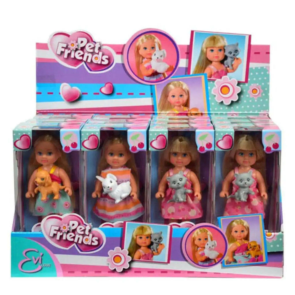 Évi Love z przyjaciółmi zwierząt 3 rodzaje - Simba Toys zdjęcie 1
