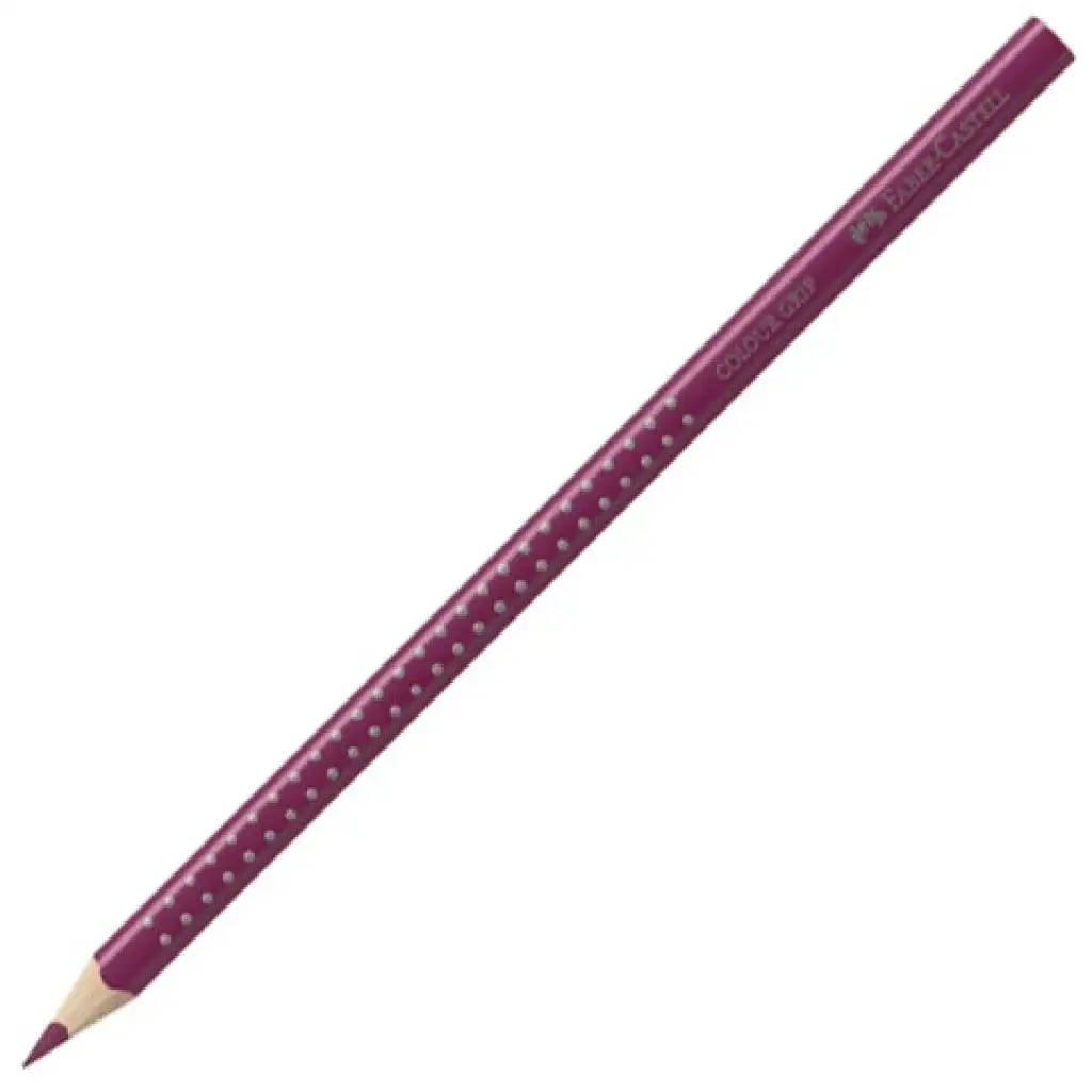 Faber-Castell: Grip '01 kredka kolorowa bordowa zdjęcie 1