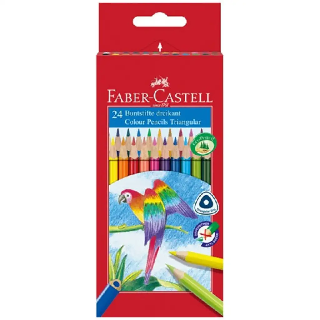 Faber-Castell: Zestaw 24 kolorowych ołówków zdjęcie 1