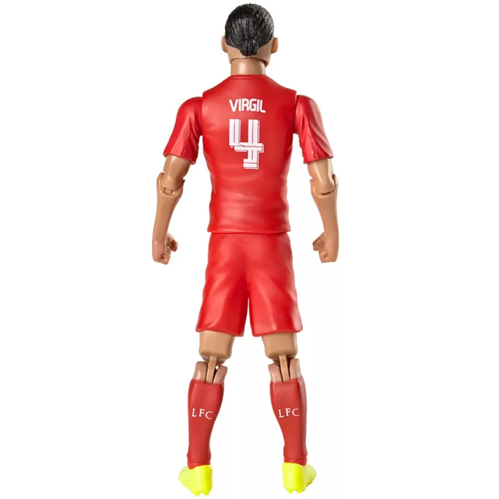 Figurka akcji piłkarza, 20 cm - Liverpool, Van Dijk w koszulce nr 4 zdjęcie 3